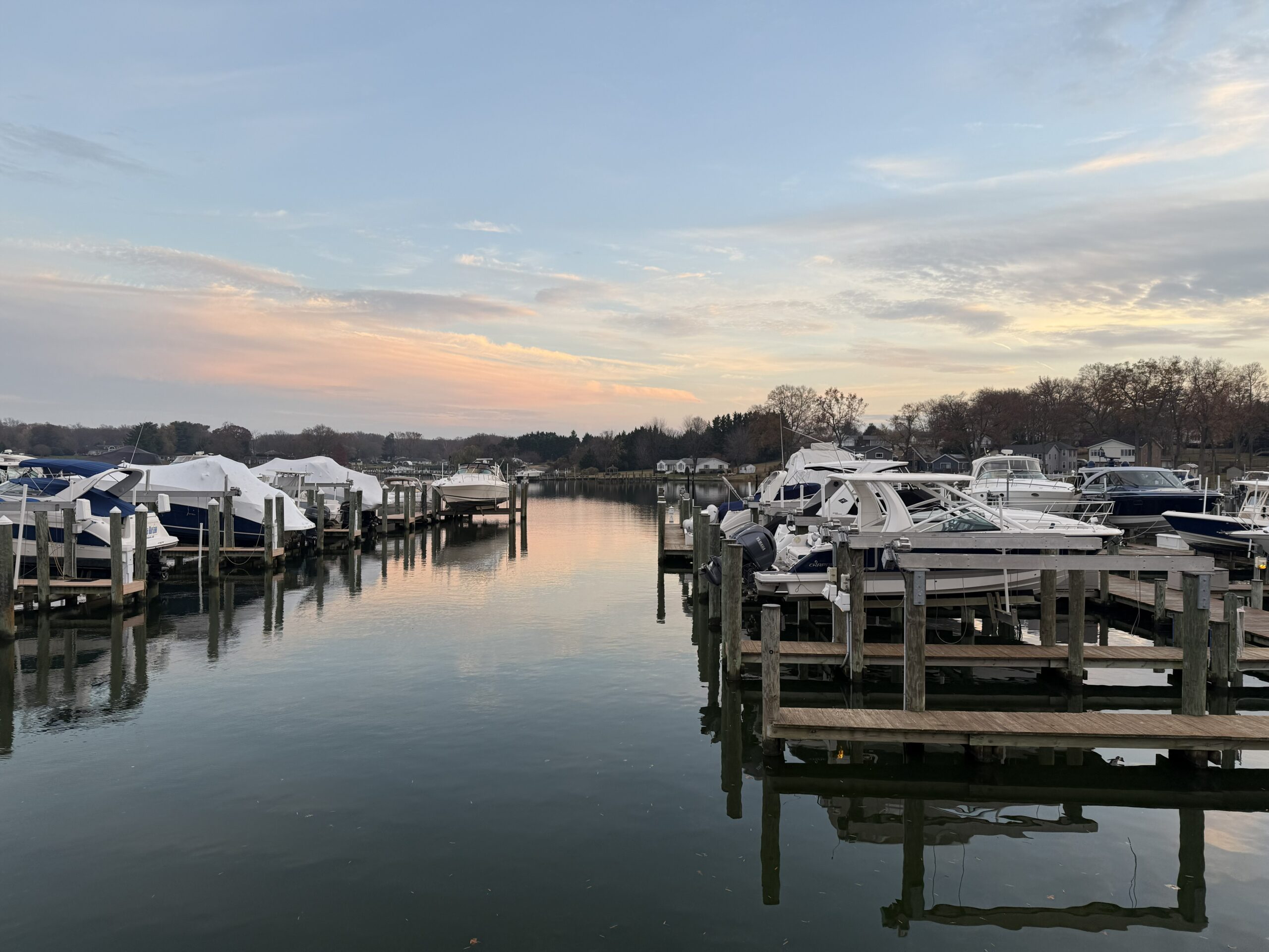 SRM Docks at Sunset